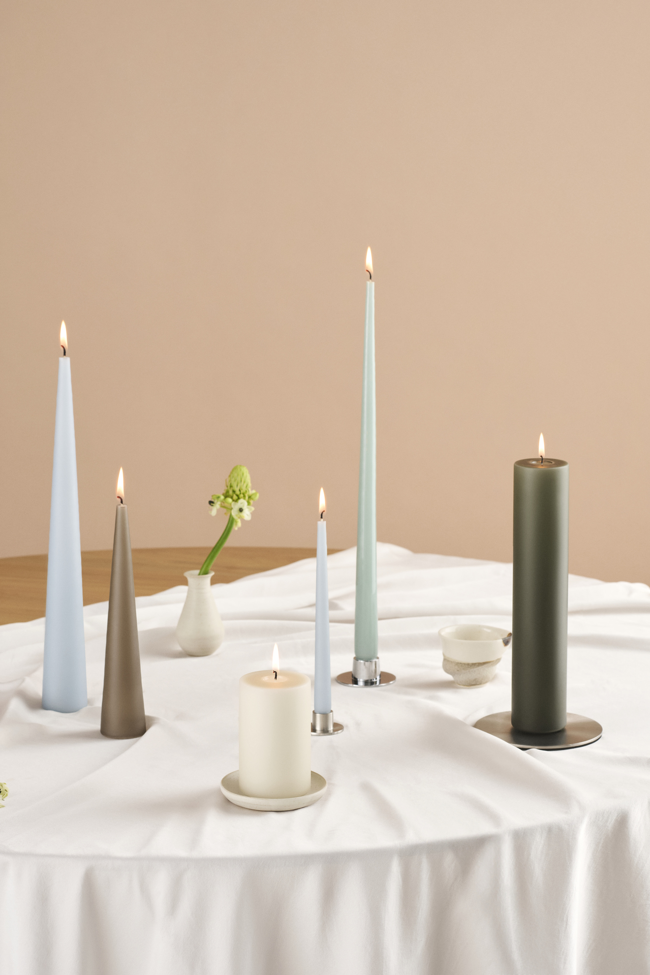 Ester&Erik Lysplate Medium Blank Sort - Bilde 2