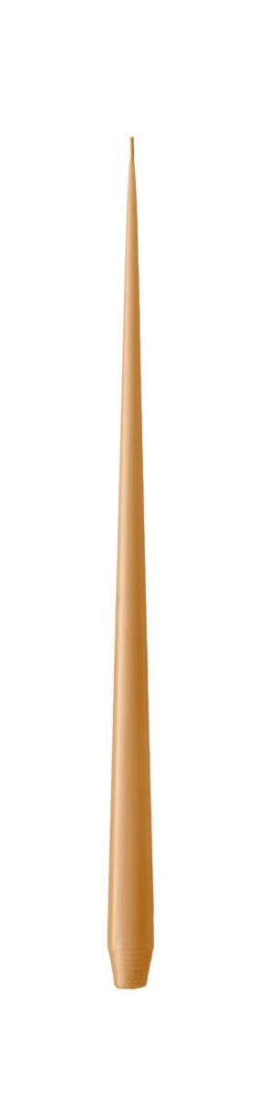 Eksklusive stearinlys fra Ester & Erik i fargen Almond Butter No. 27. 32 cm høye med matt overflate, hånddyppet i Danmark – elegante og tidløse lys.