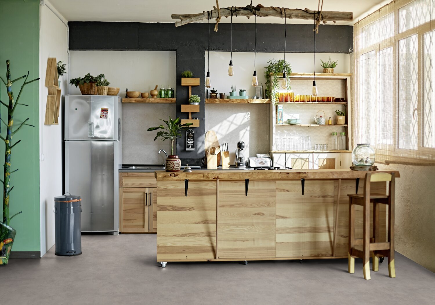 Texline Nature Madras Storm – komfortabelt og slitesterkt gulv