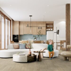 Texline Nature Sherwood Cream – slitesterkt og bærekraftig gulvbelegg