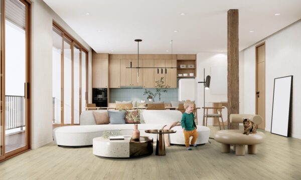 Gerflor Texline Nature Forest Birch – lyst gulvbelegg i eikepreg