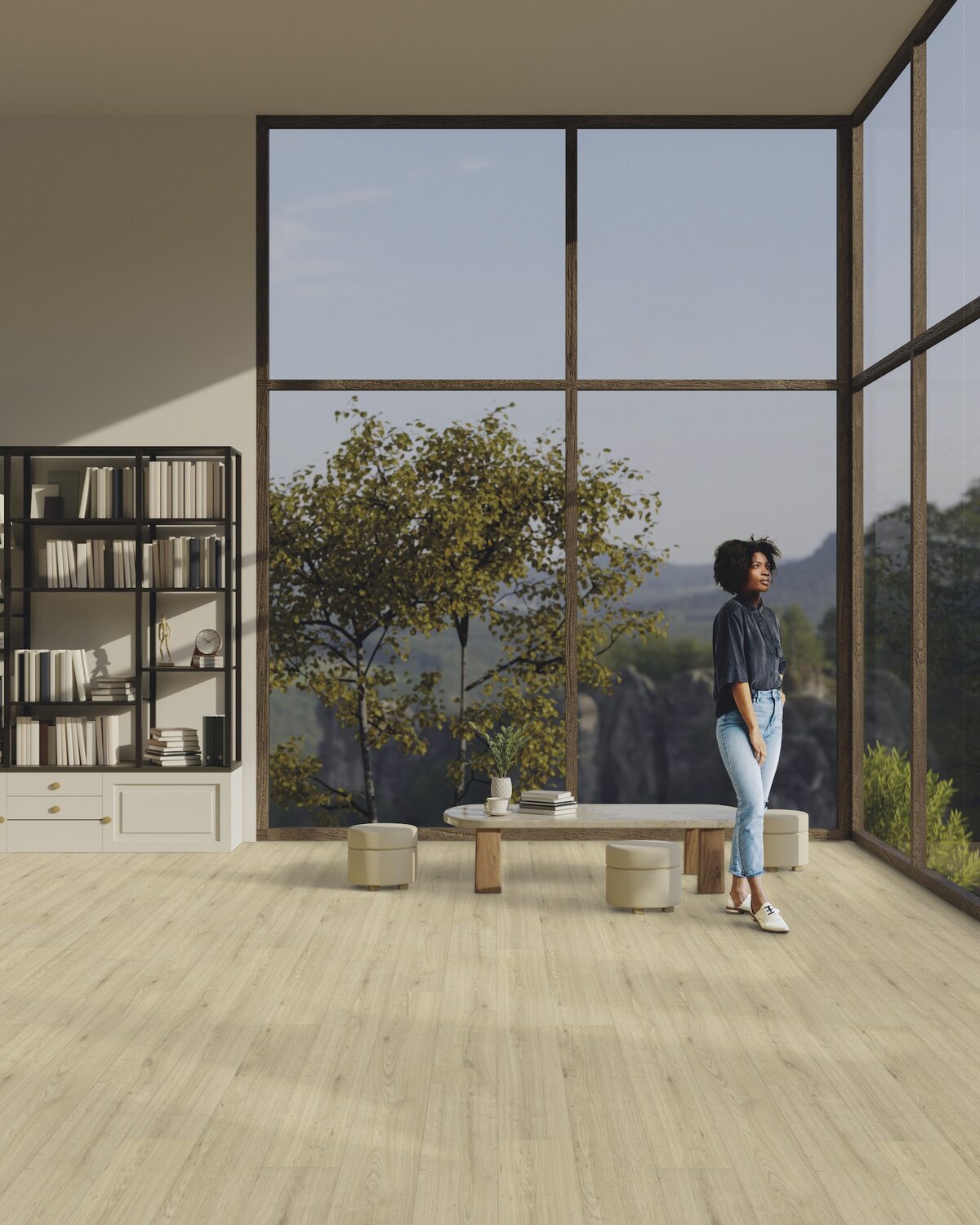 Forest Birch gulvbelegg – naturlig og harmonisk uttrykk i moderne hjem