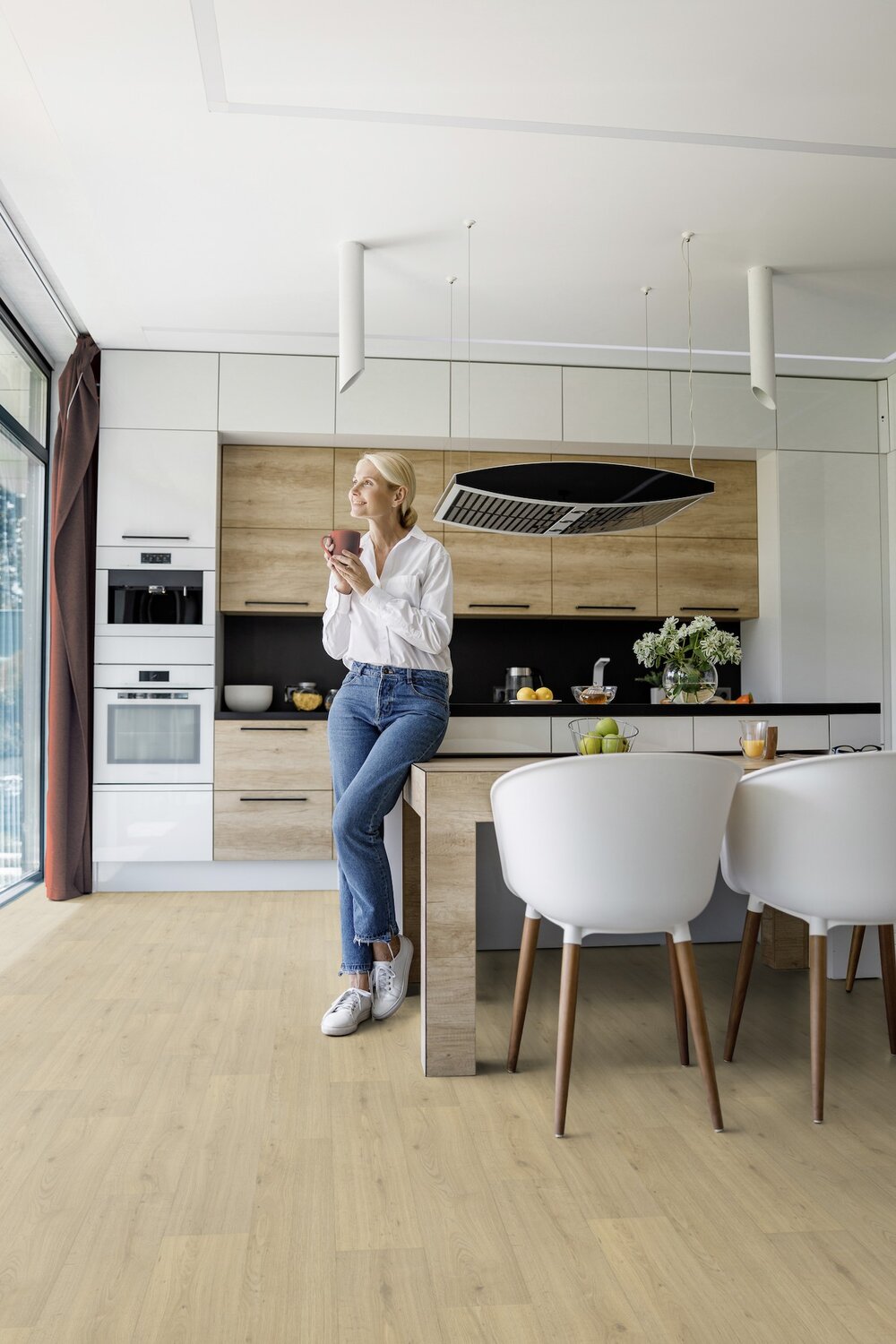 Gerflor Texline Nature Forest Gold – varmt gulvbelegg i eikepreg