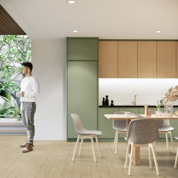 Texline Nature Forest Gold – bærekraftig gulvbelegg i varm tone