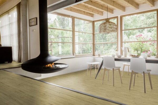 Gerflor Texline Nature Forest Honey – varmt gulvbelegg i eikepreg