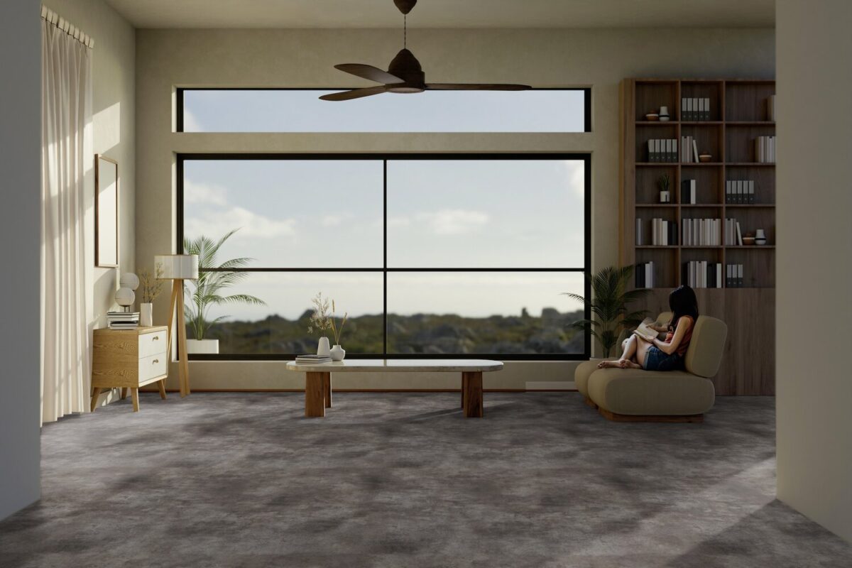 Gerflor Texline Nature Konkret Melt – moderne gulvbelegg i varm grå betonglook