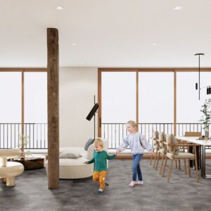 Texline Nature Konkret Melt – bærekraftig og komfortabelt gulvbelegg