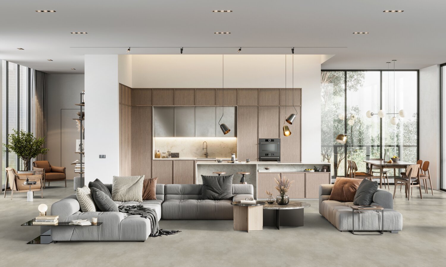 Texline Nature Leone Desert – slitesterkt og bærekraftig gulvbelegg