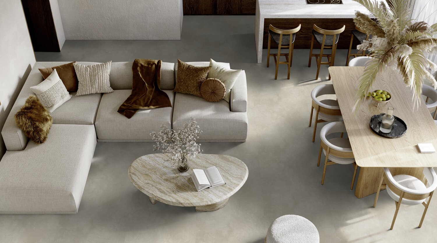 Lyst og tidløst gulvbelegg som passer til alle rom i hjemmet