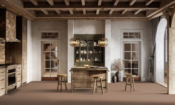 Varmt gulv som gir interiøret en rolig og eksklusiv atmosfære