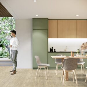 Texline Nature Woodring Clear – bærekraftig gulvbelegg med nordisk preg