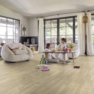 Gerflor Texline Nature Woodring Clear – lyst gulvbelegg i eikedesign