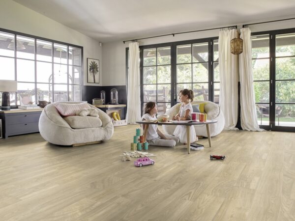 Gerflor Texline Nature Woodring Clear – lyst gulvbelegg i eikedesign