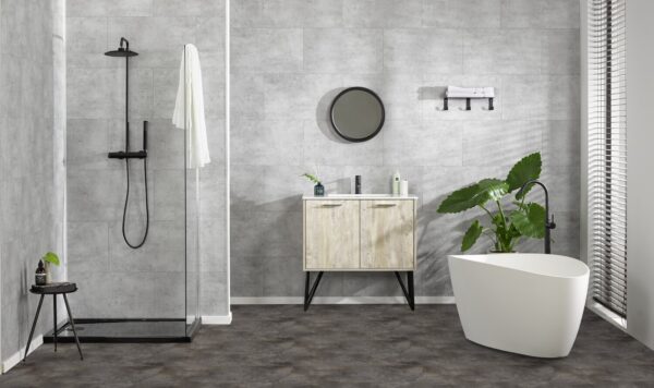 Konkret Melt 2245 – urbant gulvbelegg med varme toner