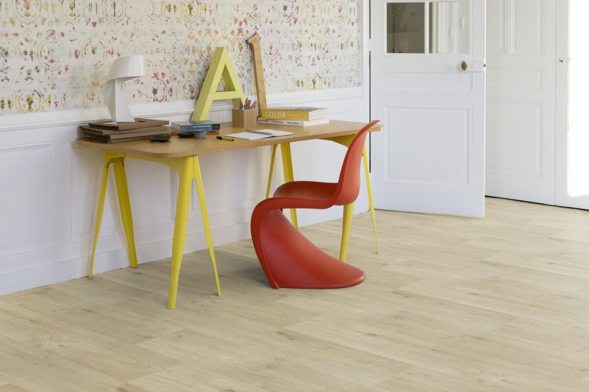 Texline Nature Sherwood Bloom – franskprodusert gulvbelegg med tekstilbakside