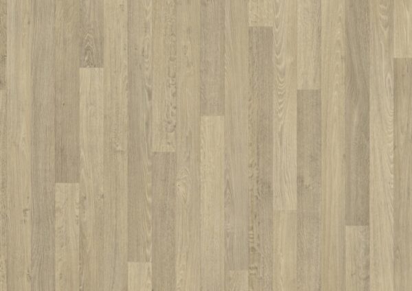 Lyst gulv som gir rommet varme og ro