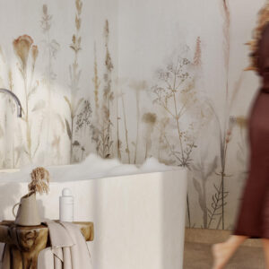 Våtromsbelegg - Aquarelle Sediment 2 Grey 2m - Bilde 2