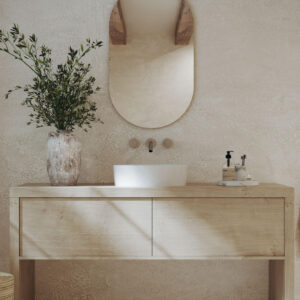 Tarkett Aquarelle Century 2 Dawn – lyst våtromsgulv i steinlook