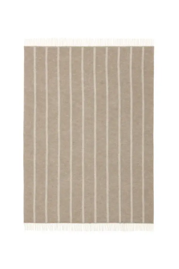 Istinden Ullpledd Beige - Bilde 5