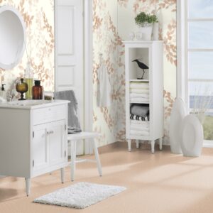 Våtroms Vegg Aquarelle - Breeze Terracotta 2m - Bilde 2