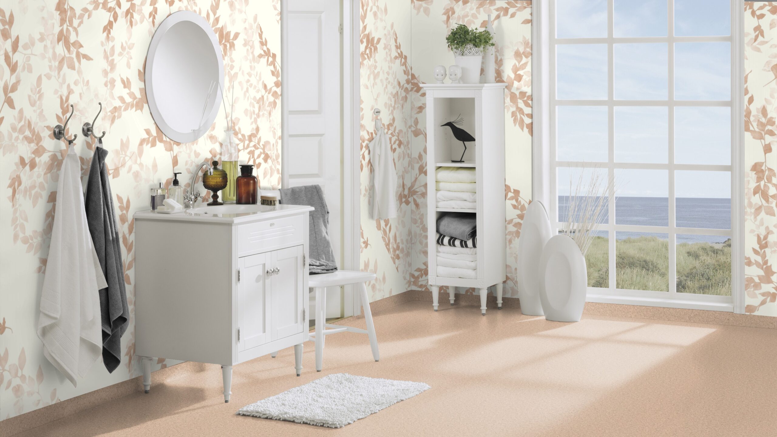 Våtroms Vegg Aquarelle - Breeze Terracotta 2m - Bilde 2