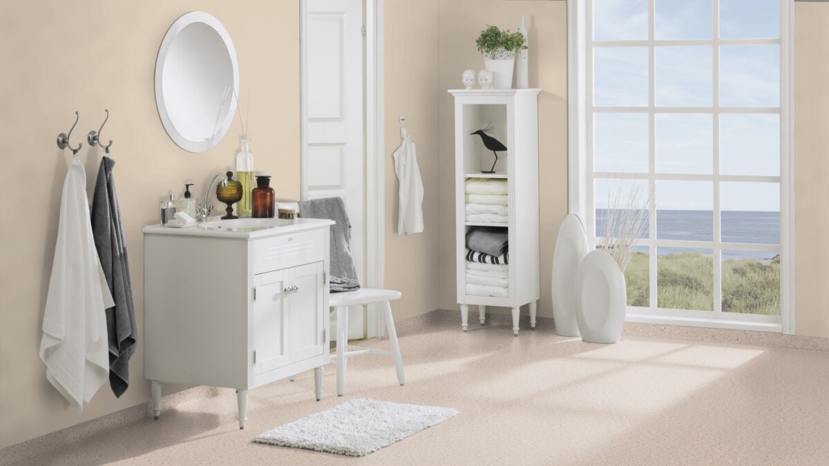 Våtroms Vegg Aquarelle - Soft Linen 2m