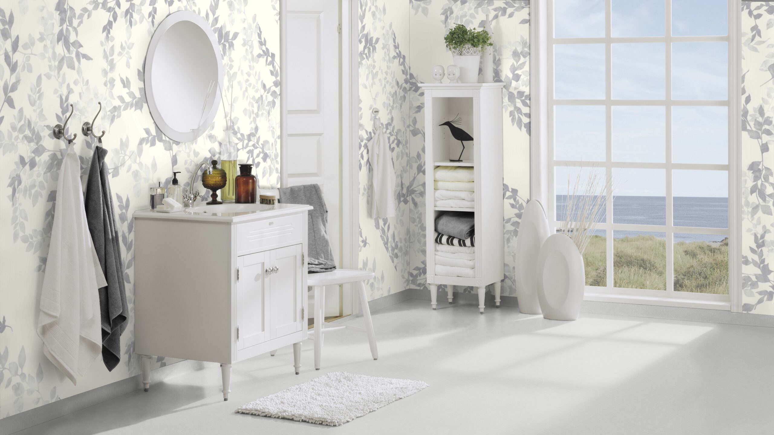 Våtroms Vegg Aquarelle - Breeze Sky 2m - Bilde 2