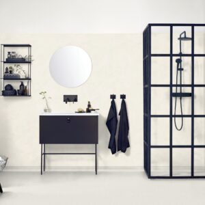 Våtroms Vegg Aquarelle - Royal Marble 2 Light Grey 2m - Bilde 2