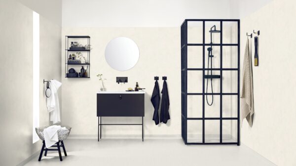 Våtroms Vegg Aquarelle - Royal Marble 2 Light Grey 2m - Bilde 2