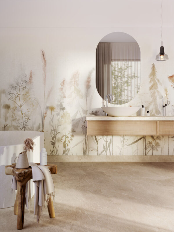 Våtroms Vegg Aquarelle - Autumn Mist 2m - Bilde 1