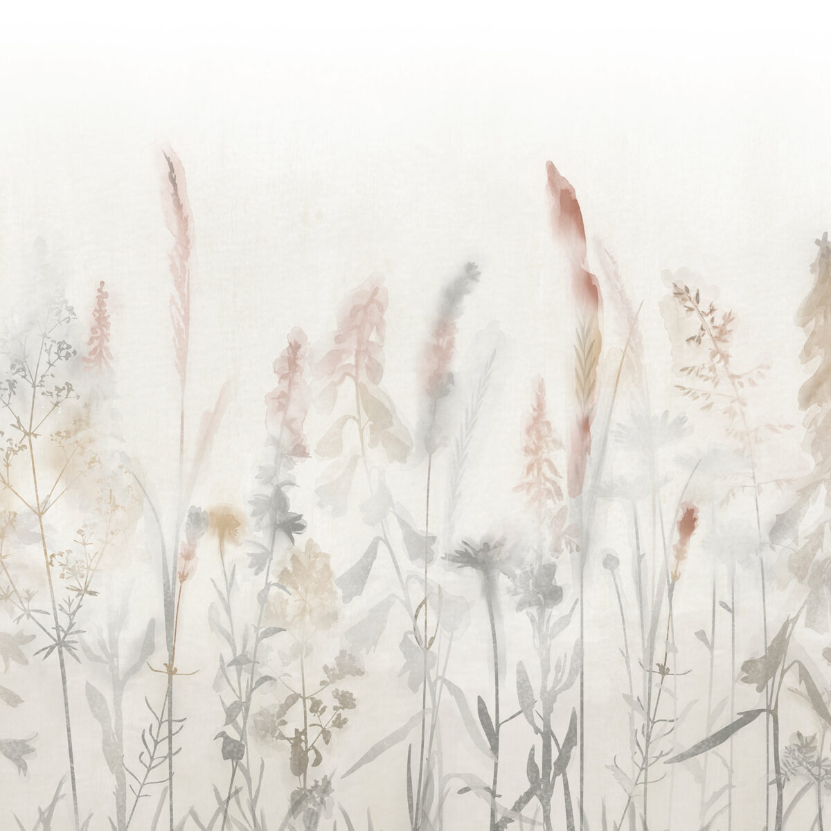 Våtroms Vegg Aquarelle - Autumn Mist 2m