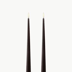 Ester & Erik LED-stearinlys Espresso No. 79 – 30 cm (2 stk) - Bilde 1