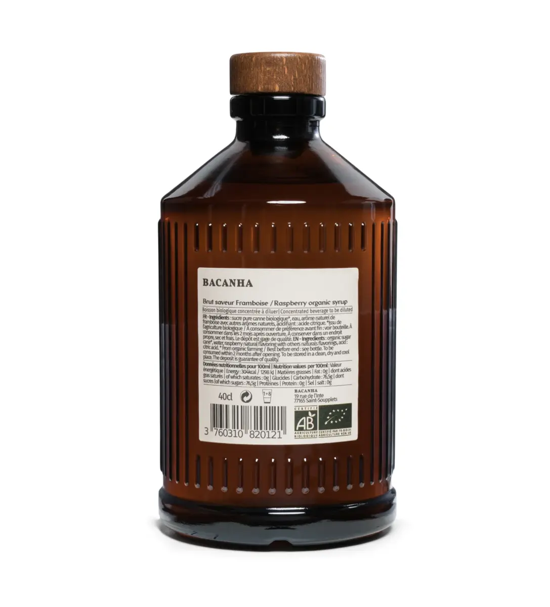 Raspberry Organic Syrup 400ml