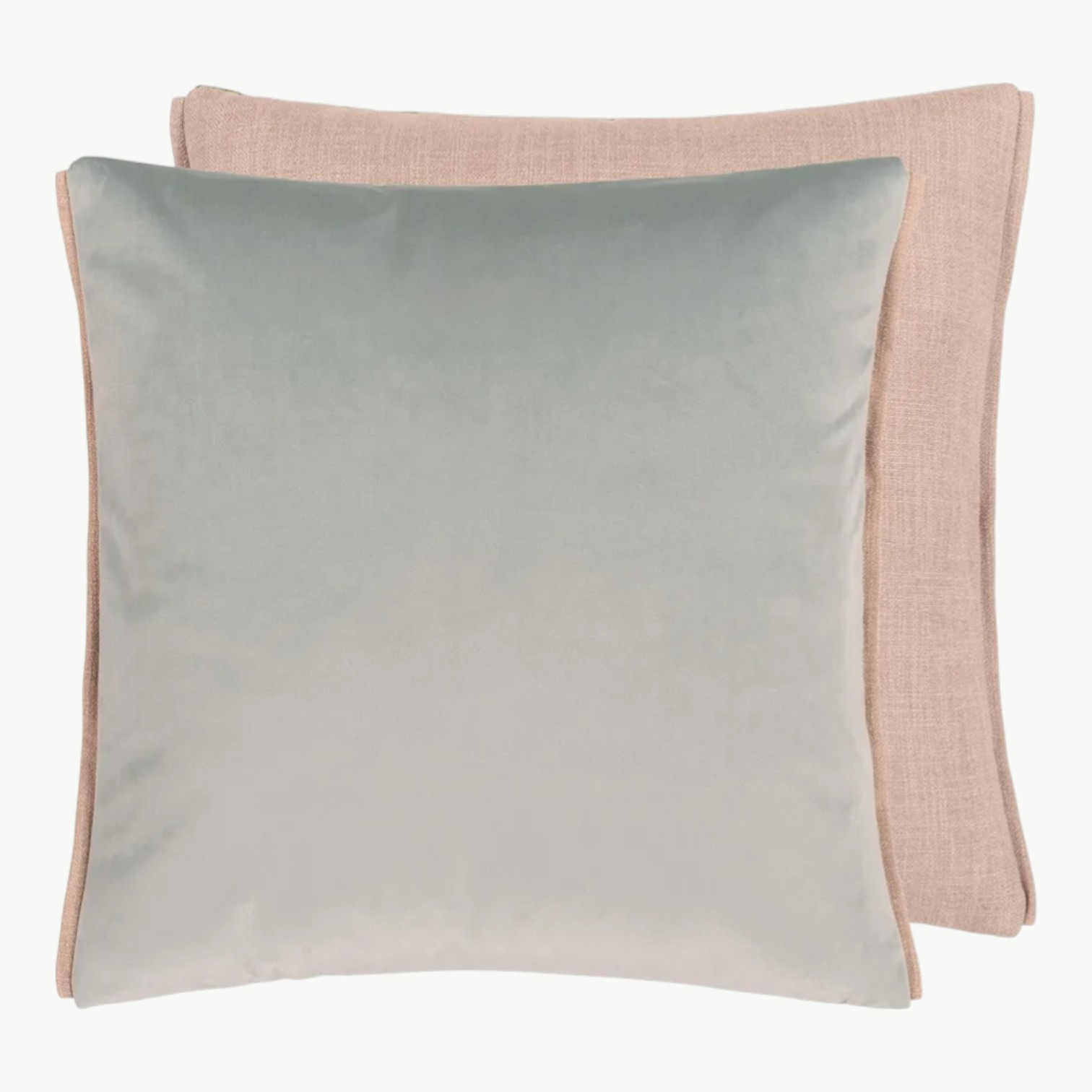 Velluto Duck Egg Fløyels Pyntepute - Bilde 1