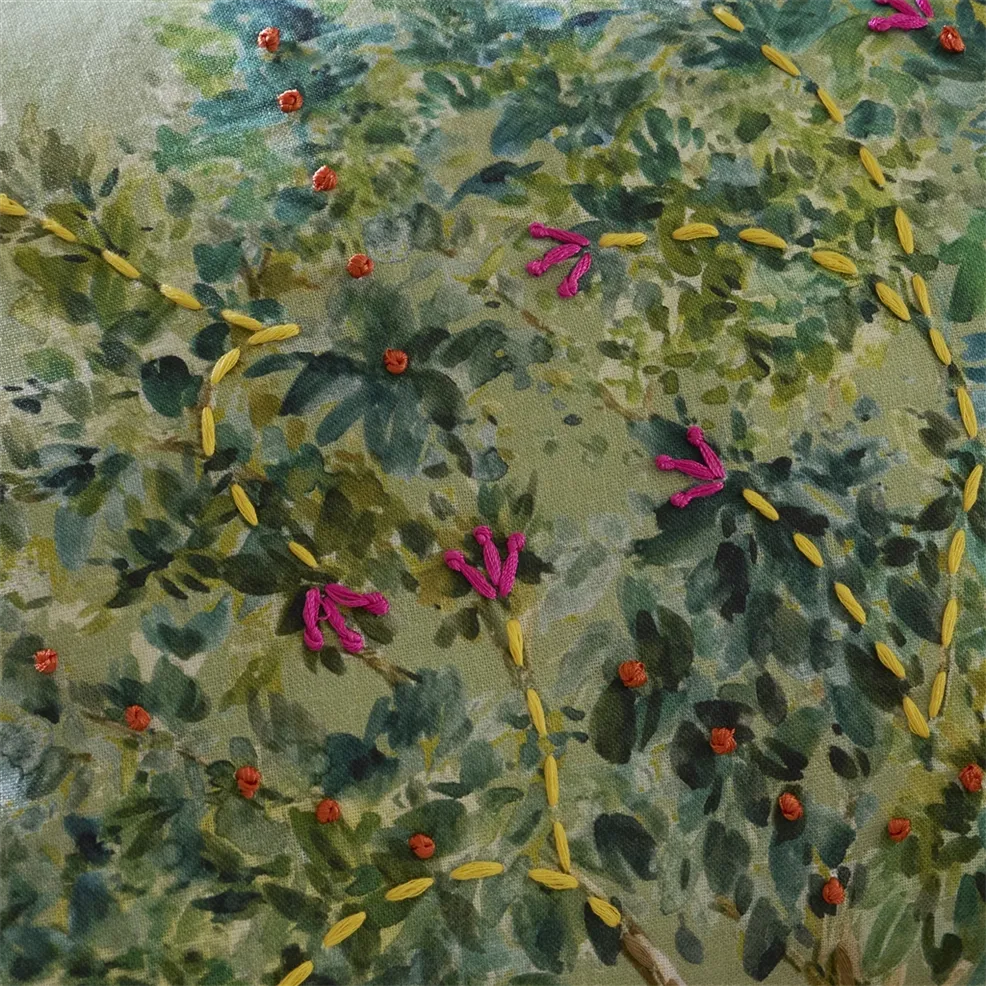 Bosquet Sauvage Forest Brodert Pyntepute - Bilde 5