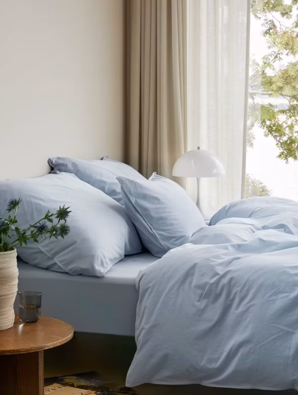 Frøya Hotellputetrekk - Dempet Blå - Bilde 3