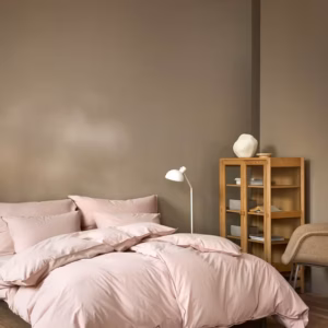 Frøya Bomullsengesett - Dus Rosa - Bilde 1