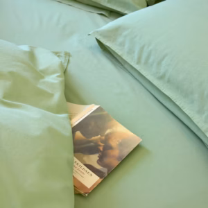 Frøya Bomullsengesett - Vårgrønn - Bilde 3