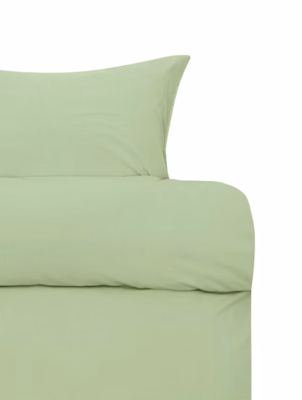 Frøya Bomullsengesett - Vårgrønn - Bilde 5