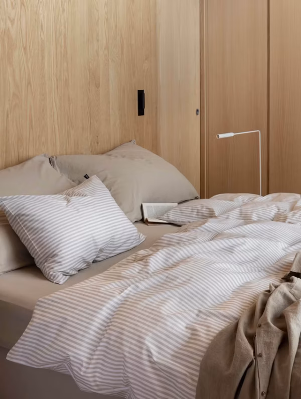 Tor Bomullsengesett - Beige - Bilde 1