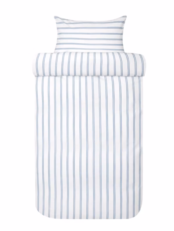 Wiktor Kreppsengesett Denimblå - Bilde 3