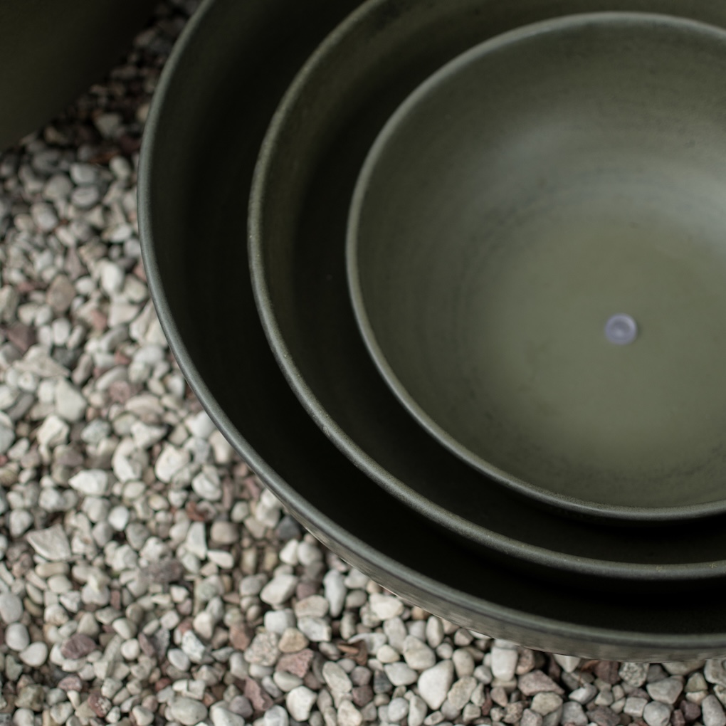 DBKD Out Bowl 3-sett Metall Grønn
