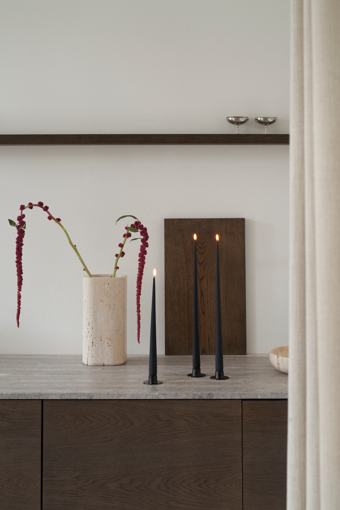 Lysestake Blank Sort Medium 2-pk - Bilde 4