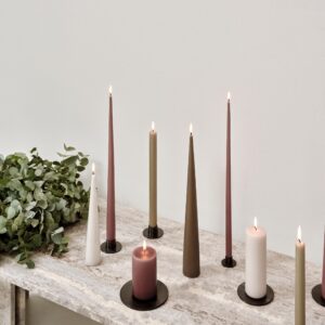 Lysestake Blank Sort Medium 2-pk - Bilde 2