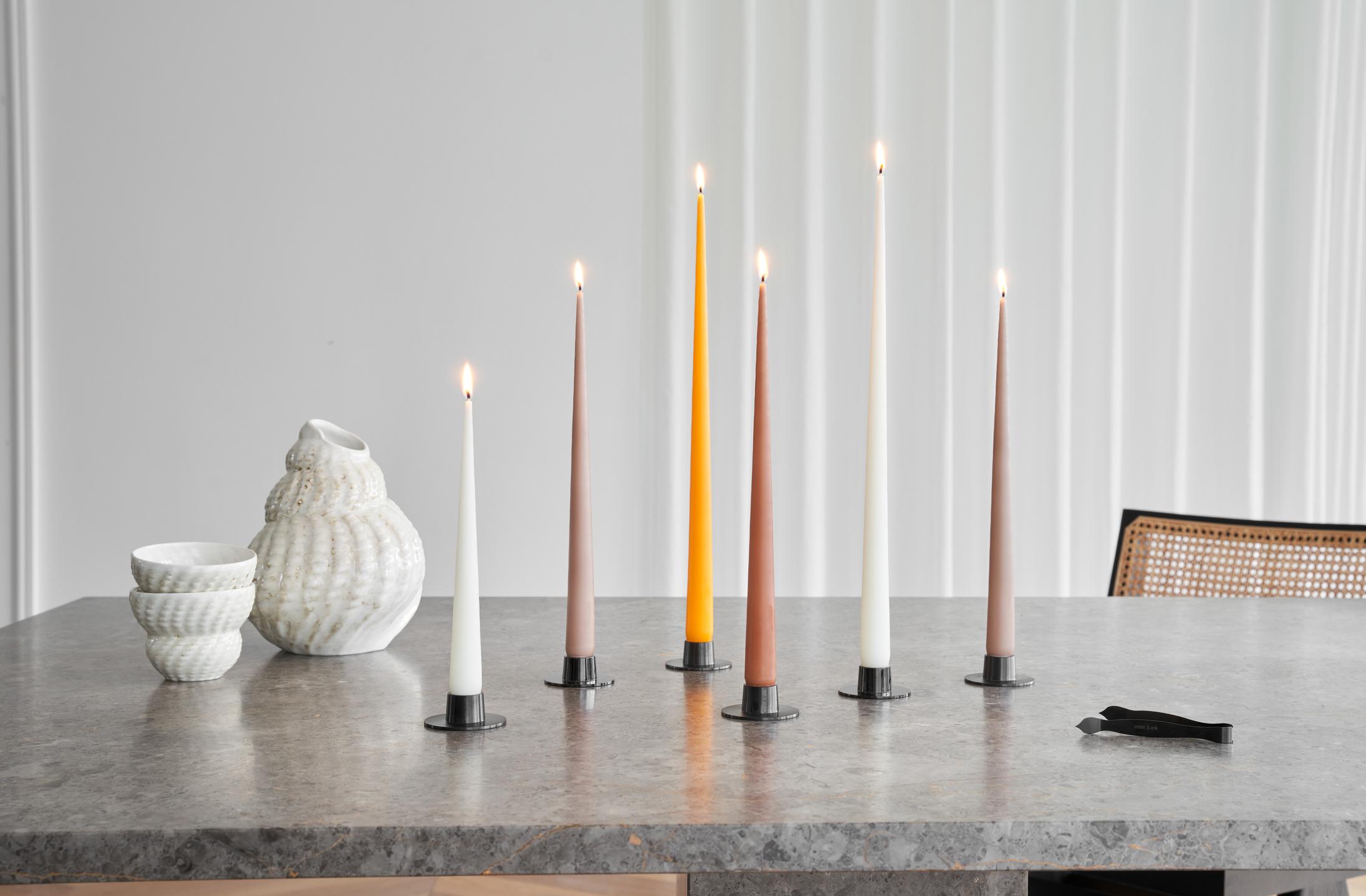 Lysestake Blank Sort Medium 2-pk - Bilde 3