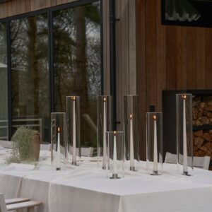 Lysestake Blank Sølv – Medium - Bilde 4