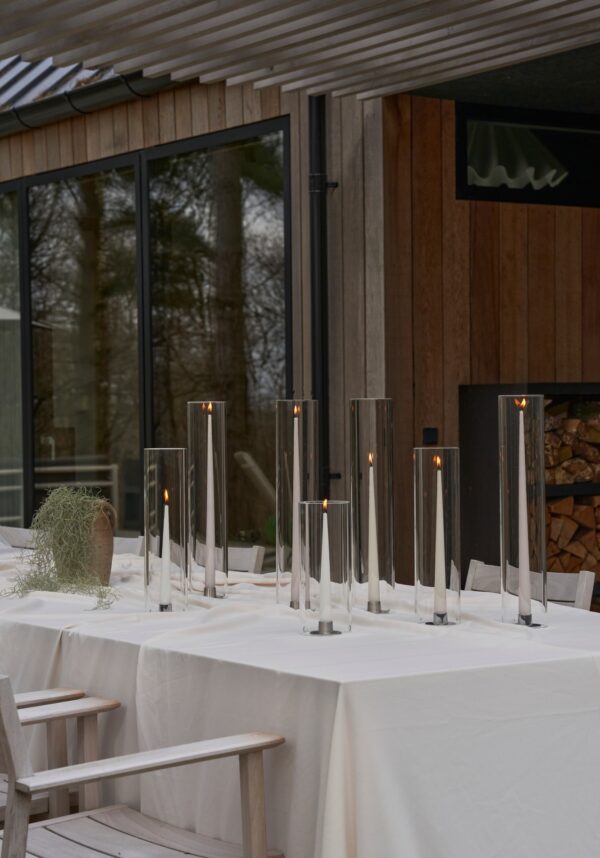 Lysestake Blank Sølv – Medium - Bilde 4