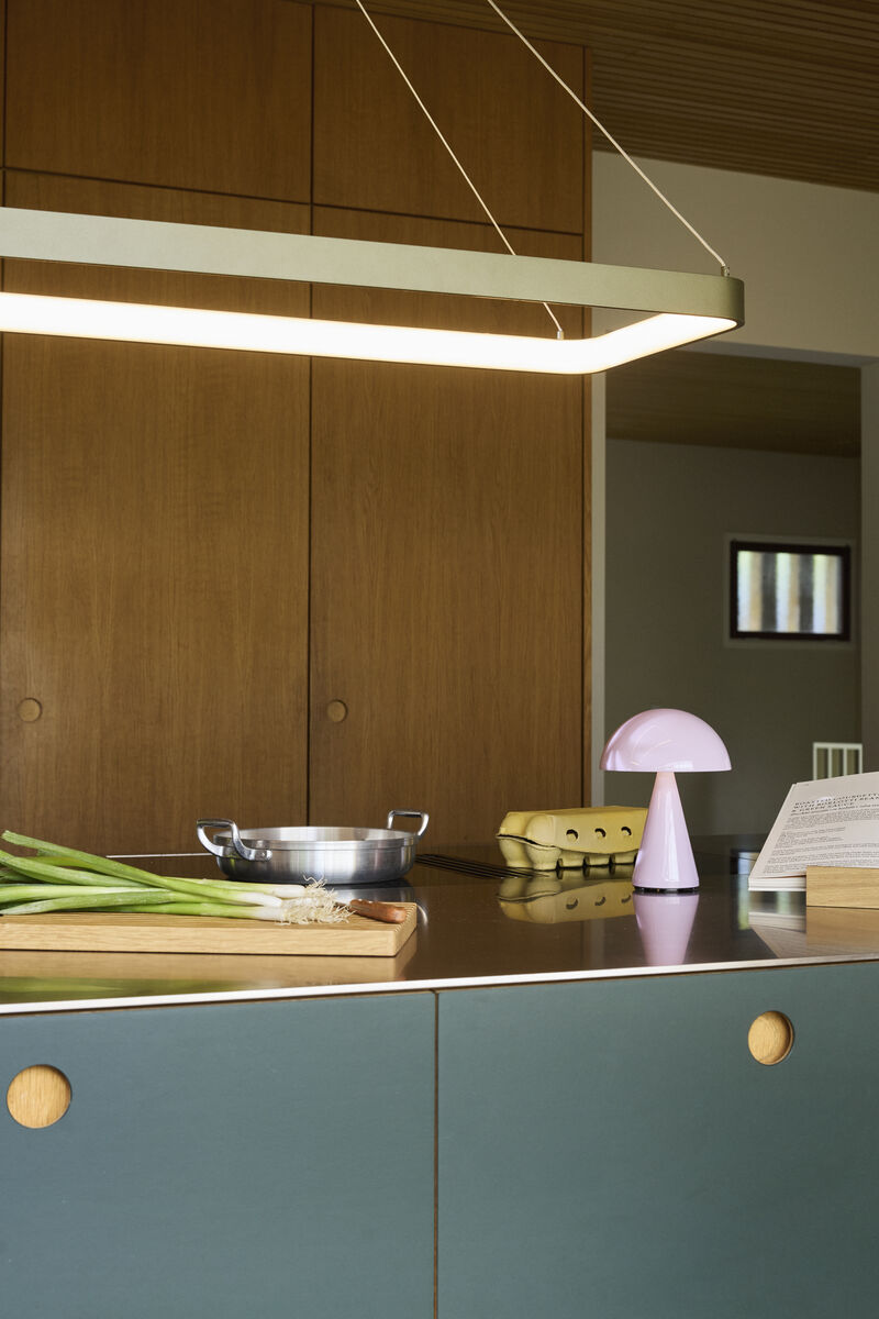 Mush Oppladbar Bordlampe – Light Pink - Bilde 3