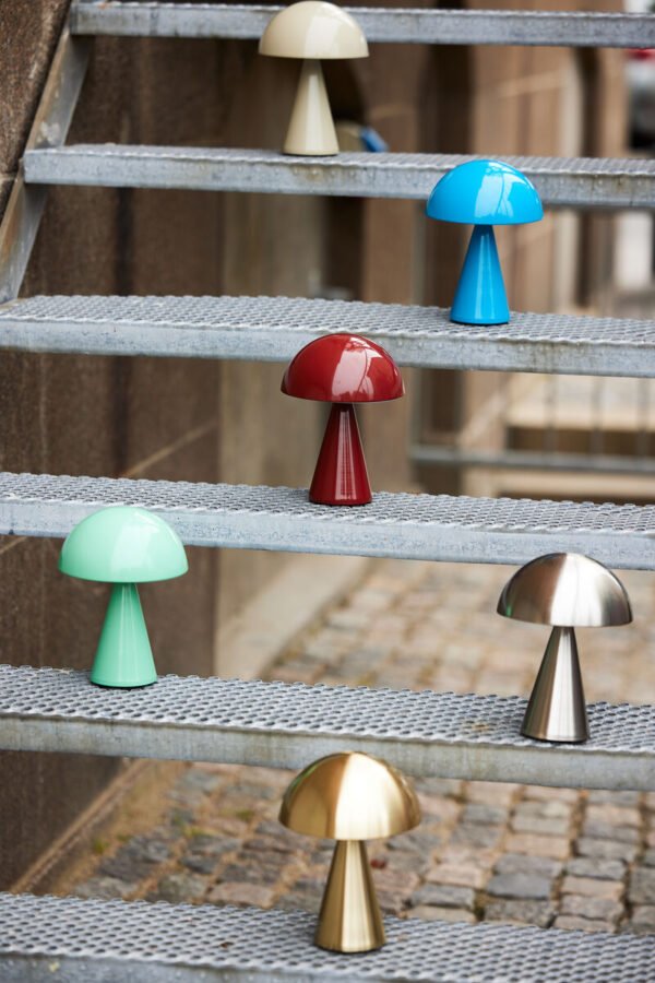 Mush Oppladbar Bordlampe – Nickel - Bilde 4