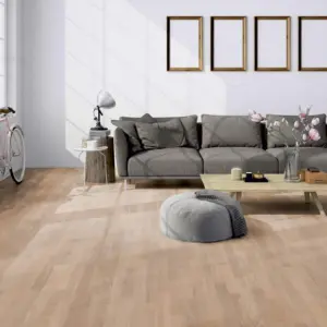 TERHURNE PARKETT HVIT EIK NATUR 3-STAV MATTLAKK 20CM - Bilde 2